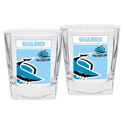 Sharks Spirit Glasses - SPORTFIRST HERVEY BAY