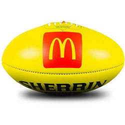 Sherrin KB Yellow AFL Official Game Ball - SPORTFIRST HERVEY BAY