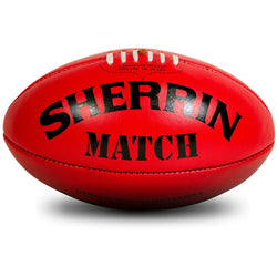 Sherrin Match AFL Ball Size 5 - SPORTFIRST HERVEY BAY