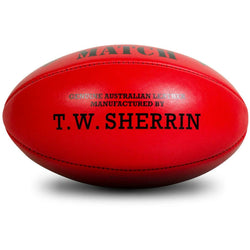 Sherrin Match AFL Ball Size 5 - SPORTFIRST HERVEY BAY