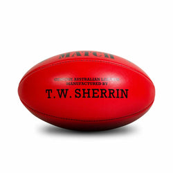 Sherrin Match AFL Ball - SPORTFIRST HERVEY BAY