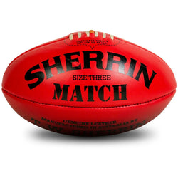 Sherrin Match AFL Ball - SPORTFIRST HERVEY BAY