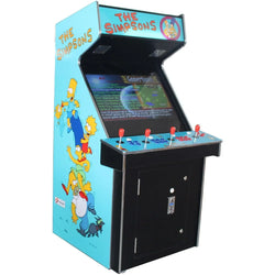 Simpson 4 Player Arcade Machine - 3500 Games - SPORTFIRST HERVEY BAY
