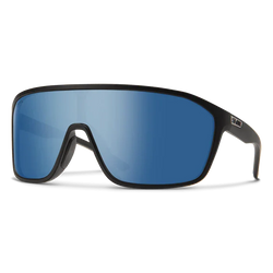Smith - Boomtown Sunglasses, Matte Black, CP Blue Mirror Lens - SPORTFIRST HERVEY BAY