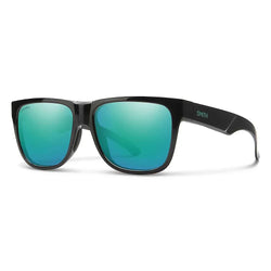 Smith - Lowdown 2 Sunglasses, Matte Black, CP Polar Green Mirror Lens - SPORTFIRST HERVEY BAY