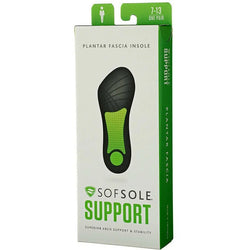 Sofsole Mens Plantar Fasciitis 3/4 Innersole - SPORTFIRST HERVEY BAY