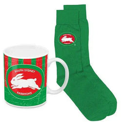 South Sydney Rabbitohs Heritage Mug & Sock Pack - SPORTFIRST HERVEY BAY
