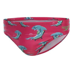 Speedo Mens Escape 5cm Brief - Shark Alarm - SPORTFIRST HERVEY BAY