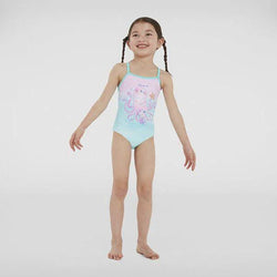 Speedo Toddler Girls Thinstrap Applique Swimsuit - SPORTFIRST HERVEY BAY