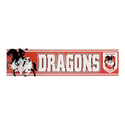 St George Dragons Bumper Sticker - SPORTFIRST HERVEY BAY
