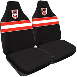St George Dragons Car Seat Covers - SPORTFIRST HERVEY BAY