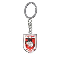 St George Dragons Metal Keyring - SPORTFIRST HERVEY BAY
