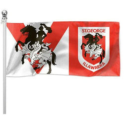 St George Dragons Pole Flag - SPORTFIRST HERVEY BAY