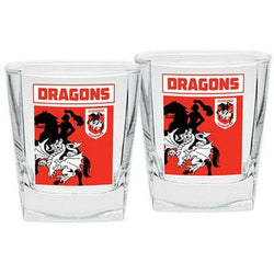 St George Dragons Spirit Glasses - SPORTFIRST HERVEY BAY