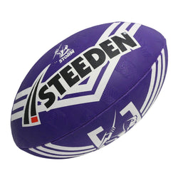 Steeden Melbourne Storm NRL Supporter Football - SPORTFIRST HERVEY BAY