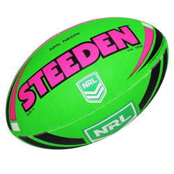 Steeden NRL Neon Supporter Football - SPORTFIRST HERVEY BAY