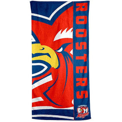 Sydney Roosters Beach Towel - SPORTFIRST HERVEY BAY