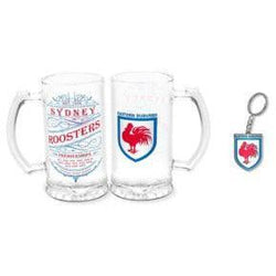 Sydney Roosters Stein & Bottle Opener Pack - SPORTFIRST HERVEY BAY