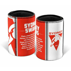 Sydney Swans Team Song Can Cooler - SPORTFIRST HERVEY BAY