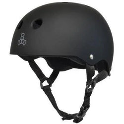 Tripe 8 Skate Helmet SS All Black - SPORTFIRST HERVEY BAY