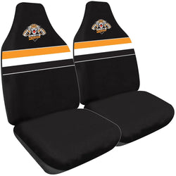 West Tigers Car Seat Covers - SPORTFIRST HERVEY BAY