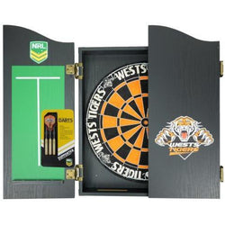 West Tigers Dartboard Kit - SPORTFIRST HERVEY BAY