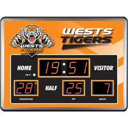 West Tigers Scoreboard Clock - SPORTFIRST HERVEY BAY