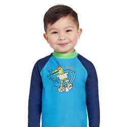 Zoggs Boys Crocodile Surfer Long Sleeve Sun Top - SPORTFIRST HERVEY BAY