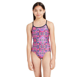 Zoggs Girls Zanzibar Sprintback One Piece - SPORTFIRST HERVEY BAY